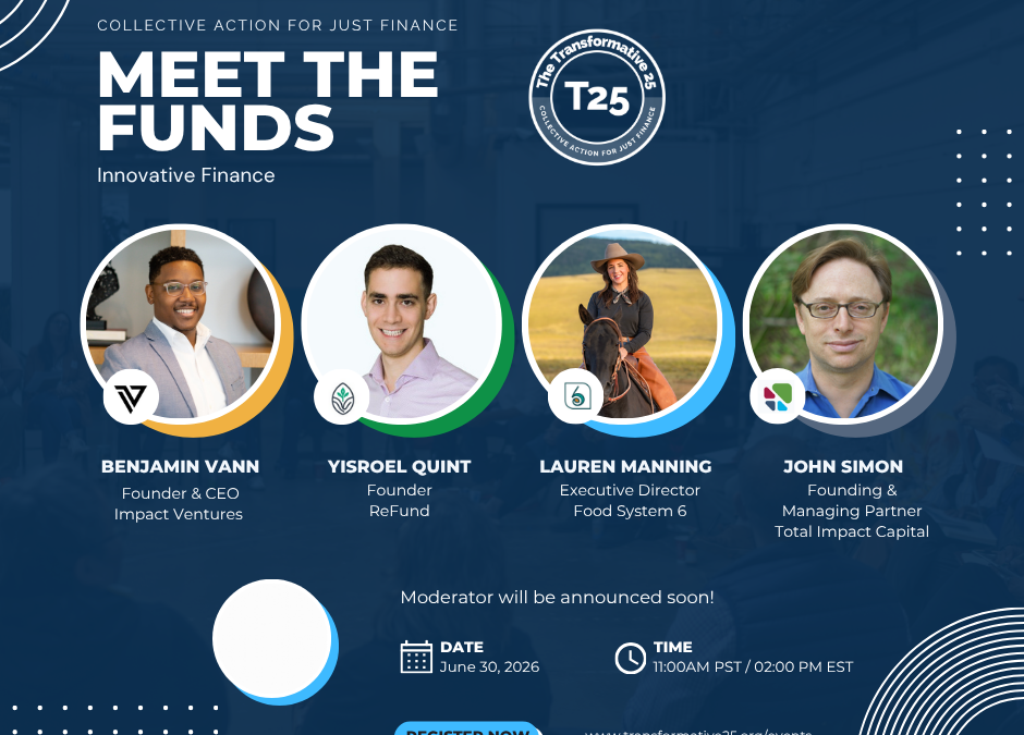 Meet the Funds: Innovative Finance